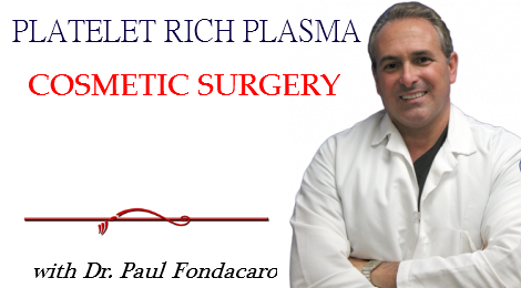 Platelet Rich Plasma (PRP) for Cosmetic Surgery with Dr. Paul Fondacaro